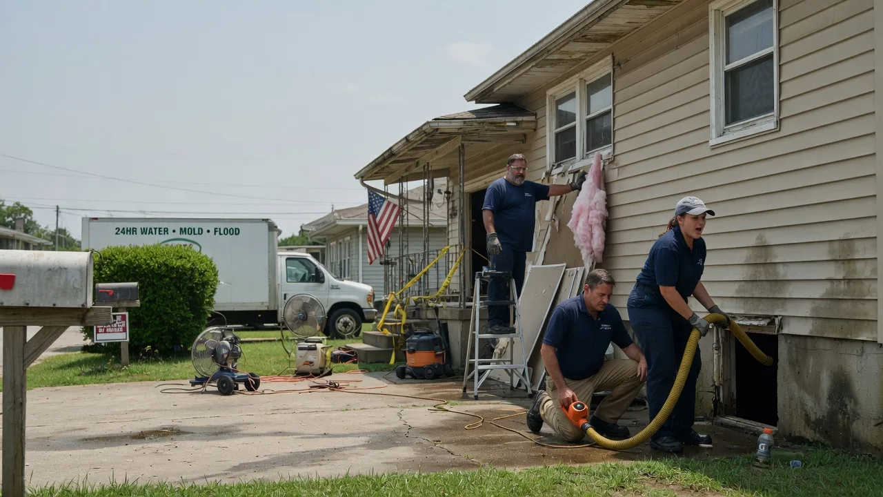 Water Damage Repair in Missouri City, MO near me